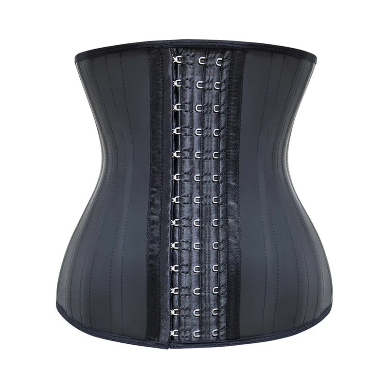 Fitness Waist Trimmer Belt Latex Waist Trainer Women's Corset Long Torso Waist Cinchers Hourglass Body Shaper Sports Girdles