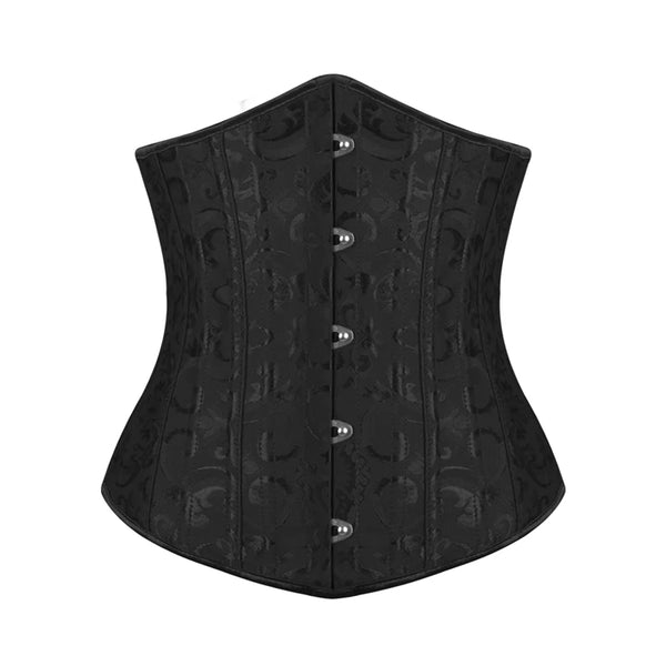 BurVogue 24 Steel Bones Faja Waist Trainer Slimming Underwear Sheath Flat Belly Corset Shapewear Woman Tummy Control Body Shaper Wofashion.xyz