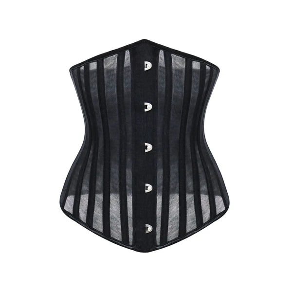BurVogue Sexy Women's Corset Body Shapewear Slimming Sheath Woman Flat Belly Waist Trainer 24 Steel Bonded Mesh Waist Girdles Wofashion.xyz