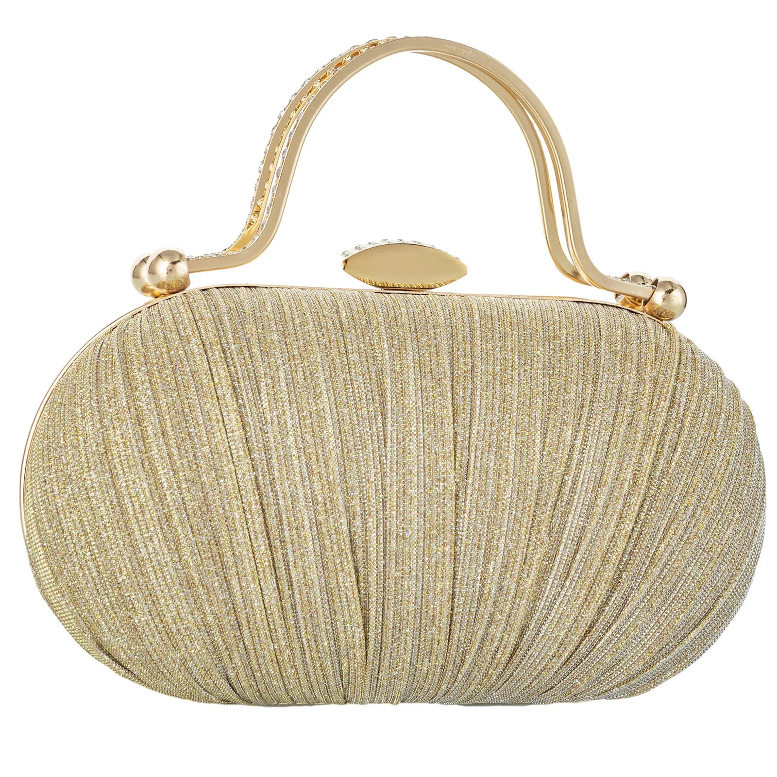 Fashion Diamond Top Handle Women Evening Handbag Clutch Bags Glitter Sequins Rhinestone Female Daily Purse for Wedding Prom