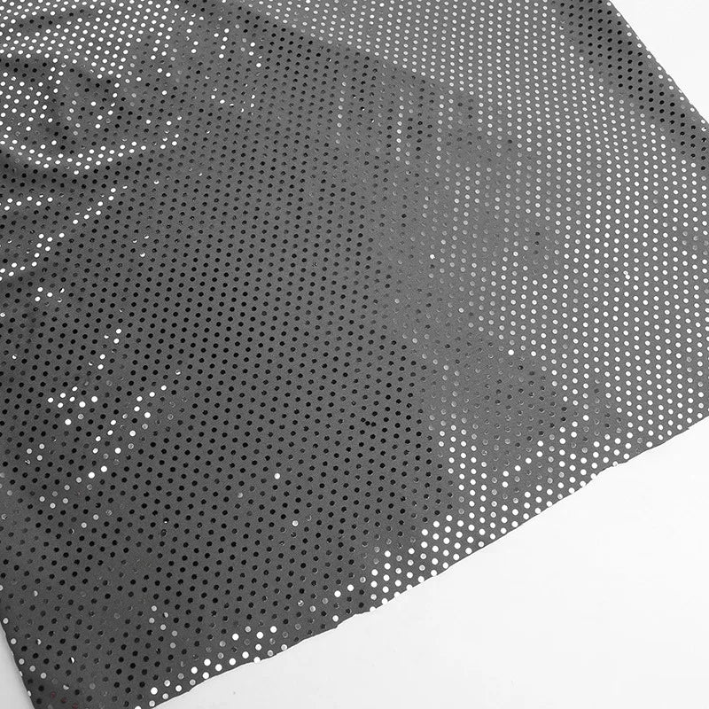 Mozision Elegant Strapless Sparkle Maxi Dress For Women Fashion Off-shoulder Backless Long Flare Sleeve Bodycon Club Party Dress