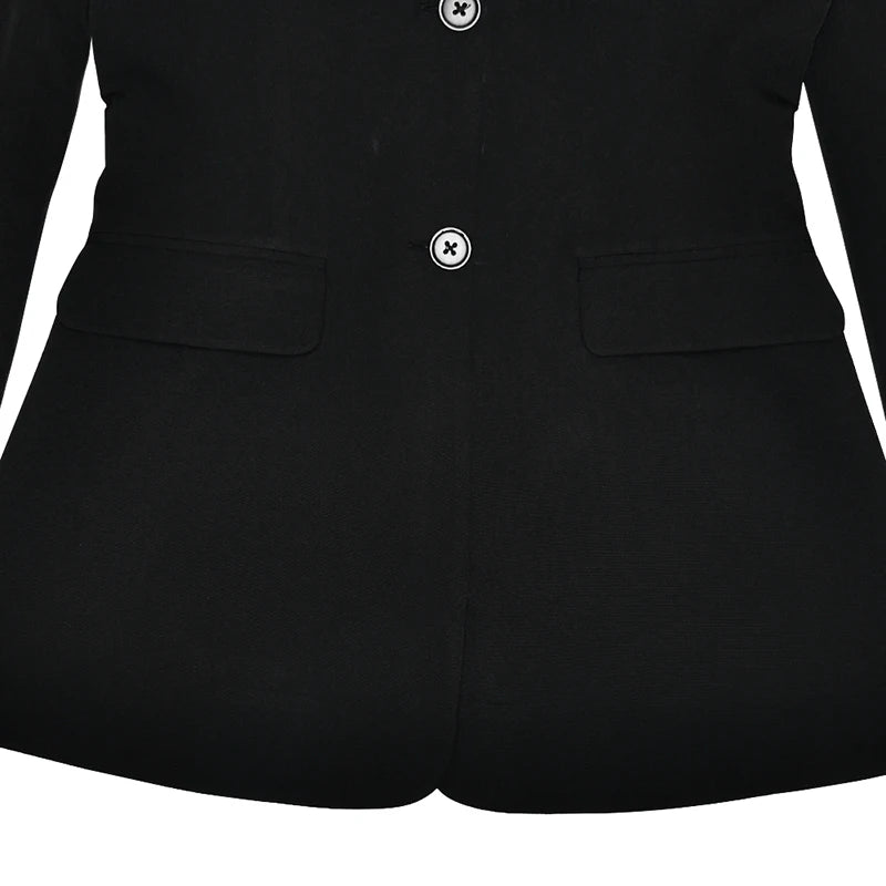 Mozision Off-shoulder Strapless Sexy Blazer Dress For Women Fashion Solid Zipper Two Pocket Long Sleeve Backless Mini Dress