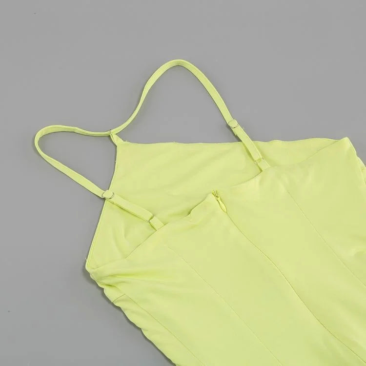 Mozision Elegant Spaghetti Strap Feather Midi Dress For Women Robe Fashion Sexy Backless Bodycon Club Party Dress Vestido