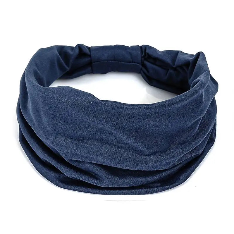 Head Band Women Hair Accessories Solid Wide Headband Bowknot Turbans Wash Face Make-up Hair Band Sports Running Yoga Headbands
