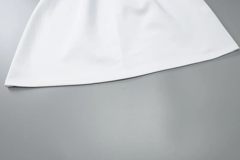 Mozision Off-shoulder Sequins Strapless Sexy Mini Dress Women Fashion Sleeveless Backless Sparkle High Waist Club Sexy Dress