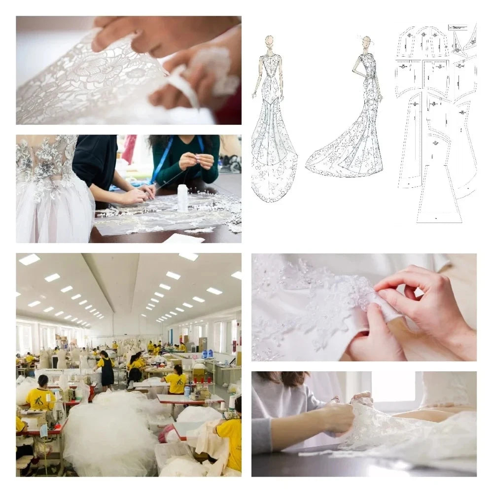 Vows Evening Dresses Woman Elegant Party Dresses 2025 Chiffon Fishtail Skirt Custom Made Candle Prom Dress Ball Gown Dress Gala