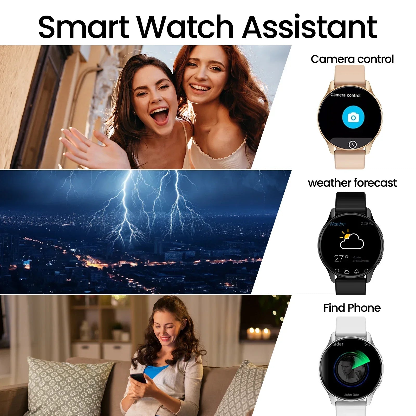 2025 New Smart Watch Wireless Calling Multiple Sports Modes Music Player Health Tracking DIY Watch Faces Android iOS