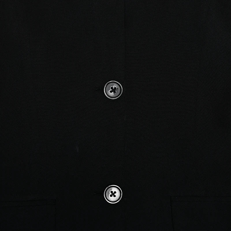 Mozision Off-shoulder Strapless Sexy Blazer Dress For Women Fashion Solid Zipper Two Pocket Long Sleeve Backless Mini Dress