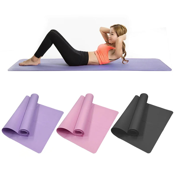 4MM Thick EVA Yoga Mats Anti-slip Sport Fitness Mat Blanket For Exercise Yoga And Pilates Gymnastics Mat Fitness Equipment Wofashion.xyz