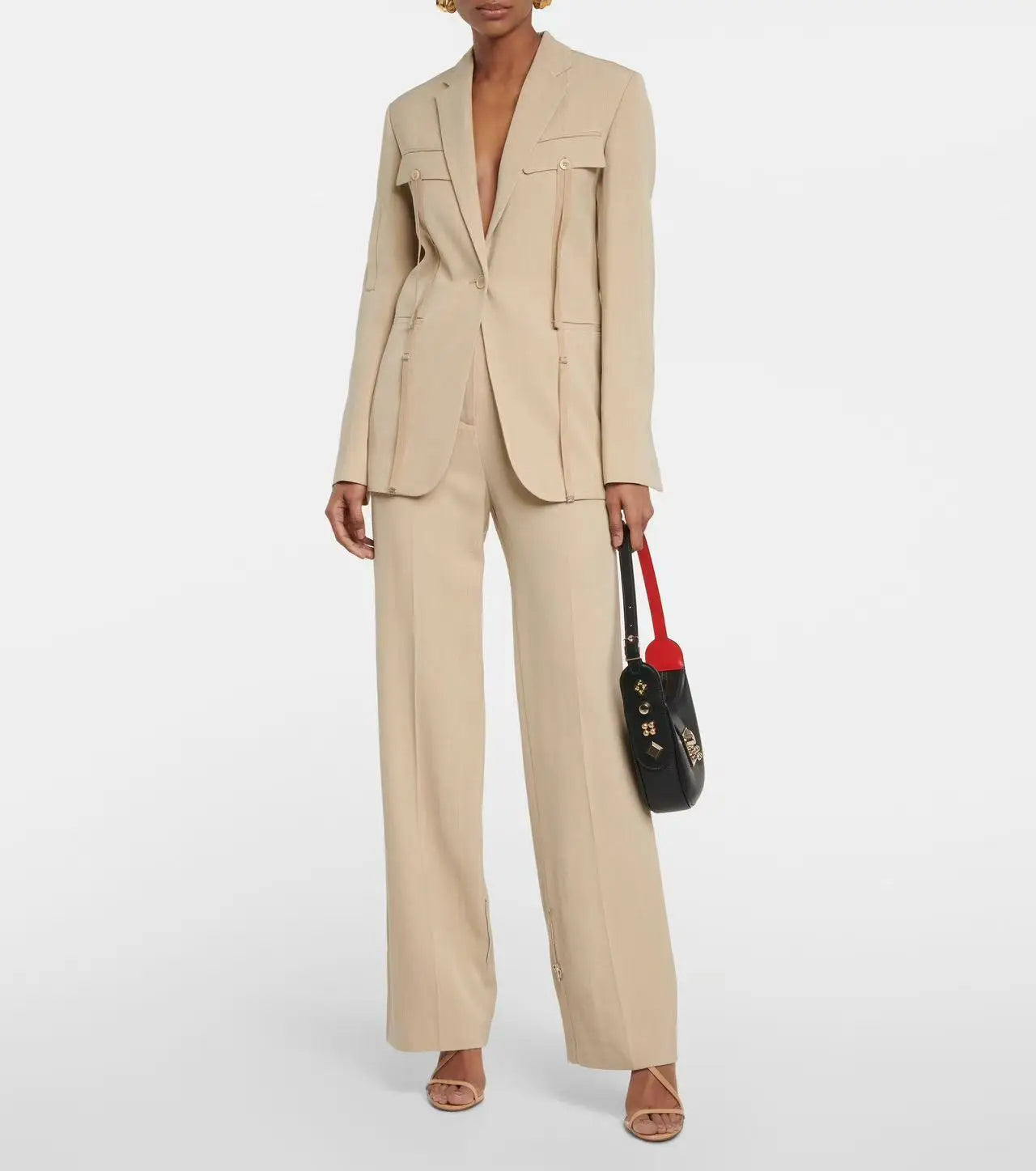 2025 European and AmericanWomen's Summer NewMulti ColorSerpentine Wrapped StrawStiletto High Heels Sexy Outerwear French Sandals