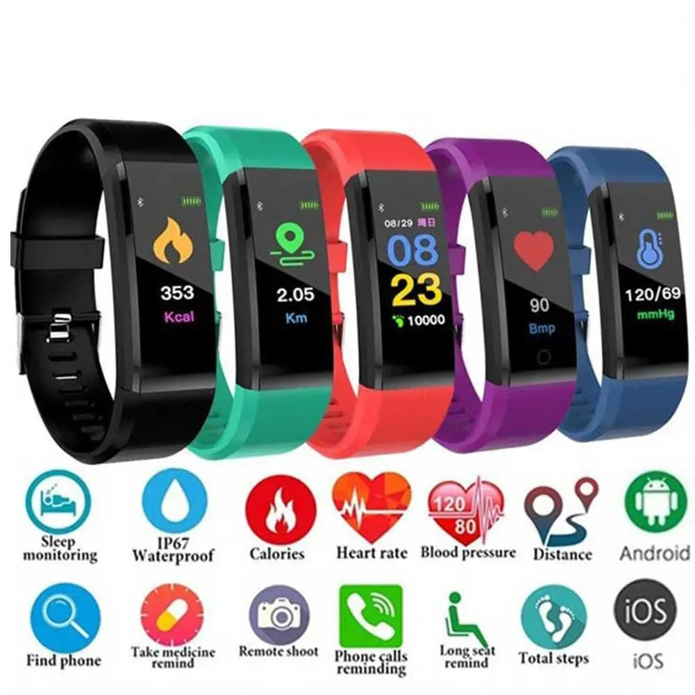 Smart Watch For Men Women Kids Multifunction Smartwatch Message Remind Music Control Fitness Sports Bracelet For IOS Android