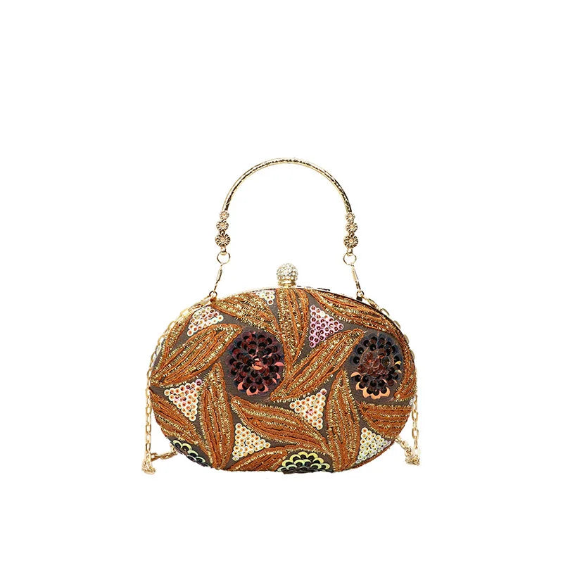 Luxury Gold Clutch Bags for Women 2025 Party Bags Evening Purse Designer Crossbody Bag New in Handbag Ladies hand bag sac femme