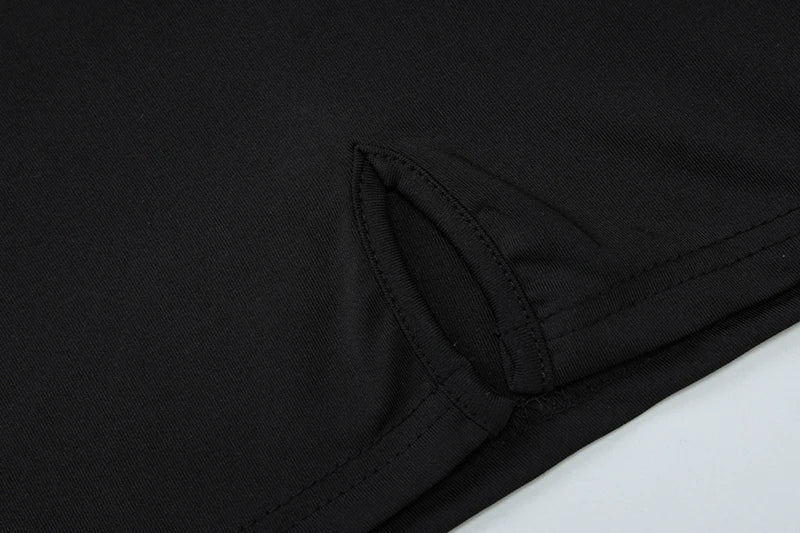 Mozision Off-shoulder Backless Sexy Mini Dress For Women Robe Fashion Patchwork Strapless Sleeveless Split Club Party Dress