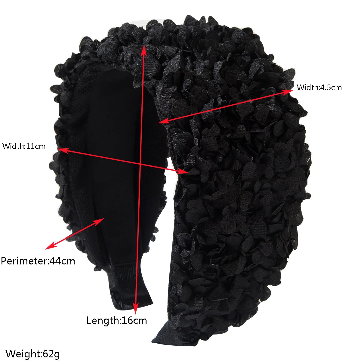 Headbands for Women Boho Wide Hairband Statement Pom Pom Hair Hoop Summer Beach Holiday Party Hair Accessories for Girls Ladies