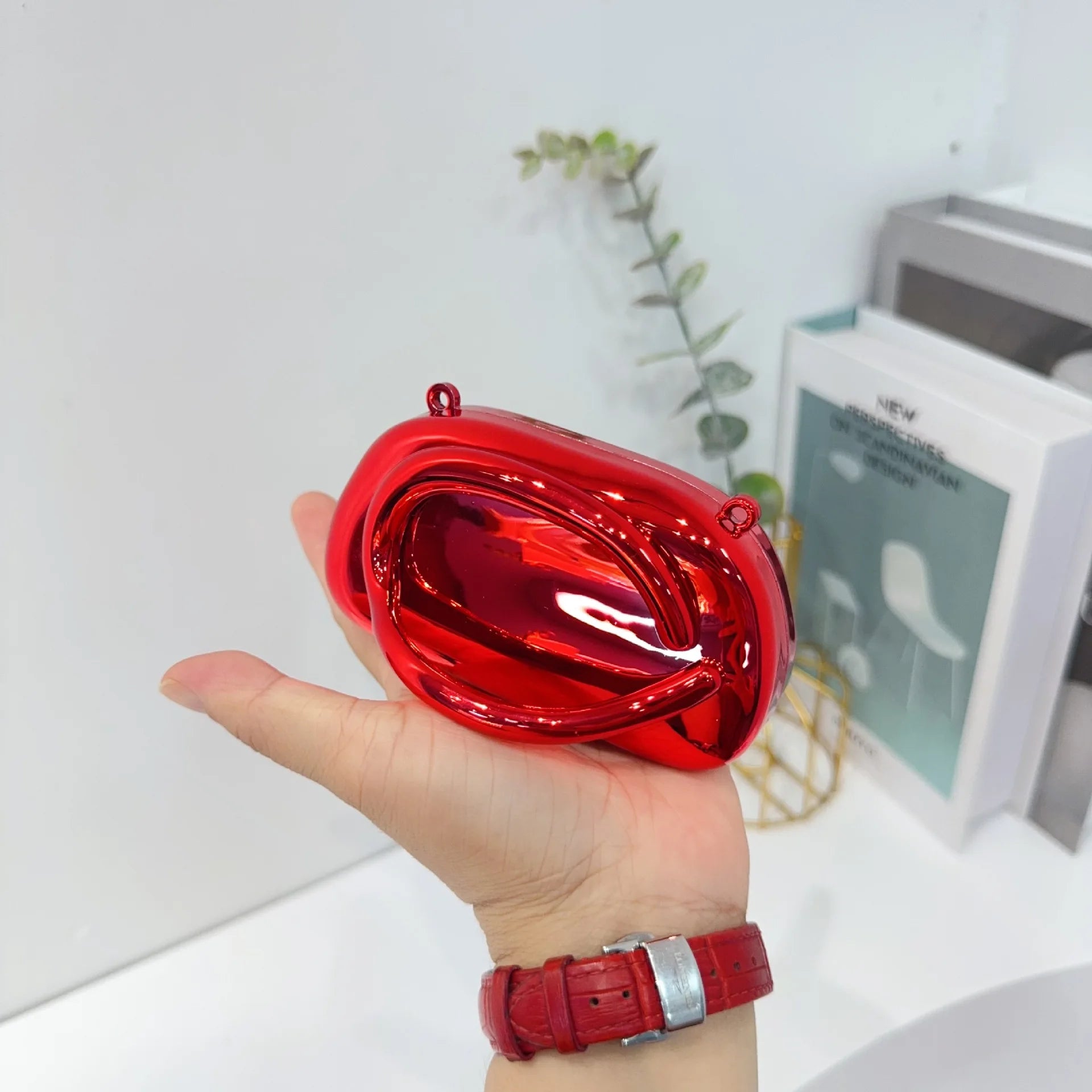 Mini Gold Acrylic Metal Closure Box Clutch Bag Women Evening Wedding Party Cute Purse Handbags Silver 2025 Spring New Fashion