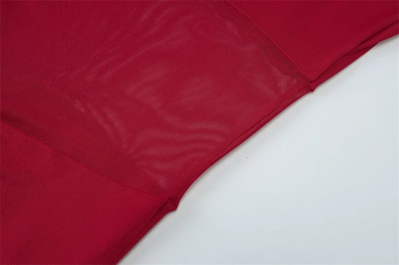 Mozision Off-shoulder Backless Sexy Maxi Dress Women Summer Fashion Strapless Sleeveless See Through Club Party Long Dress