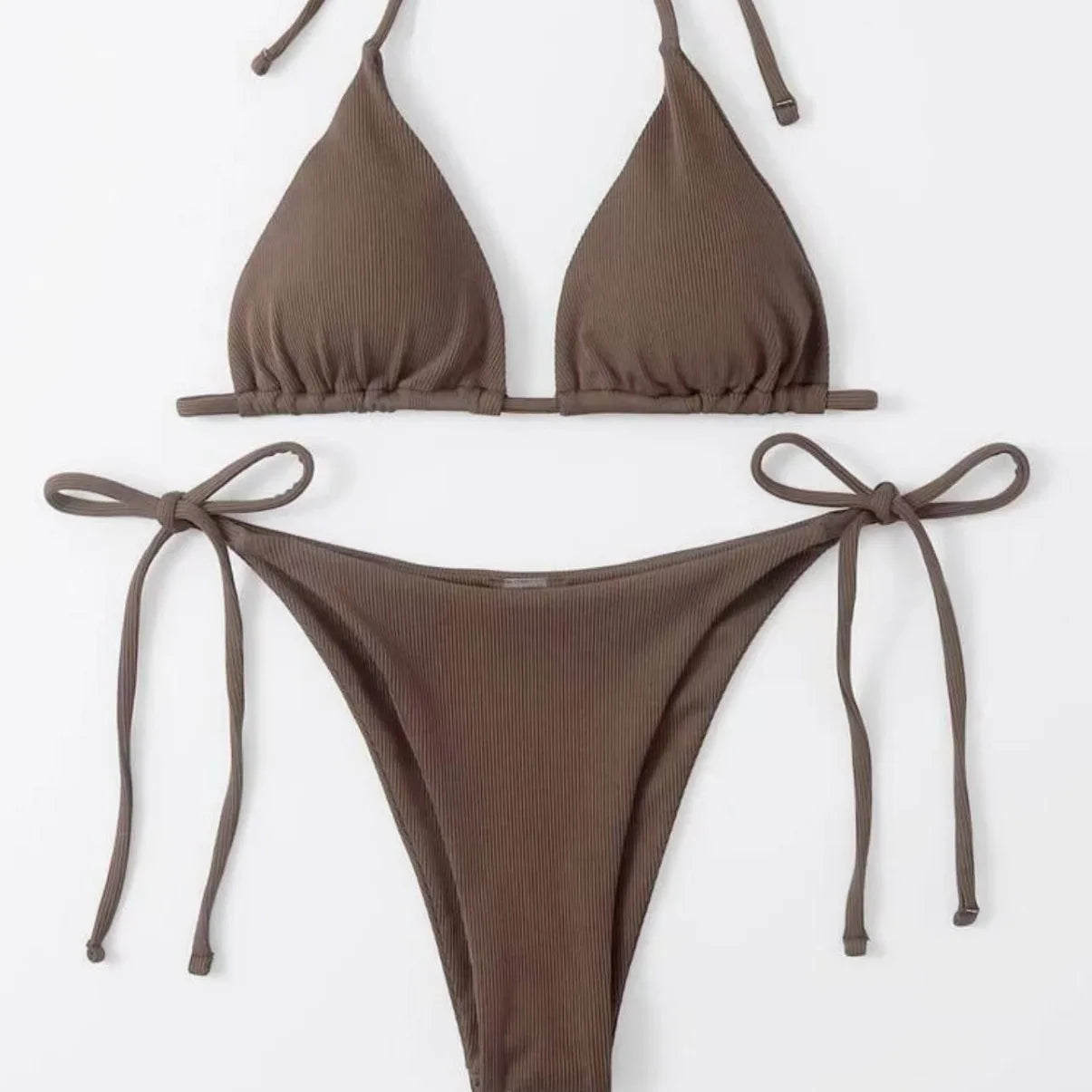 New Sexy Three-point Small Pit Split Swimsuit Bikini