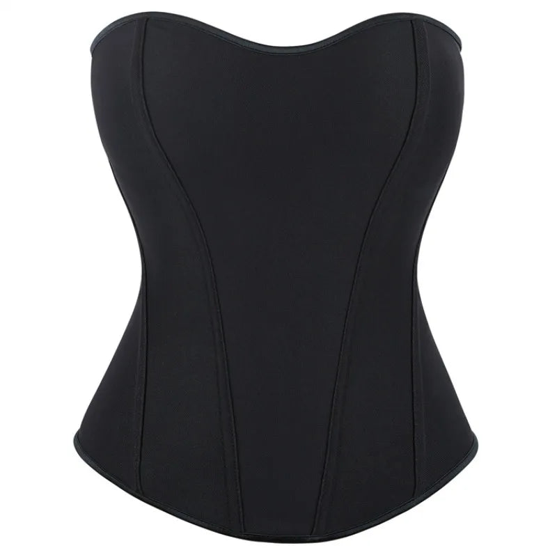 Corsets Bustiers for Women Overbust Corset Top Push Up Corselet Sexy Zipper Shaper Gothic Corsetto Plus Size Corsetto Korsett Wofashion.xyz