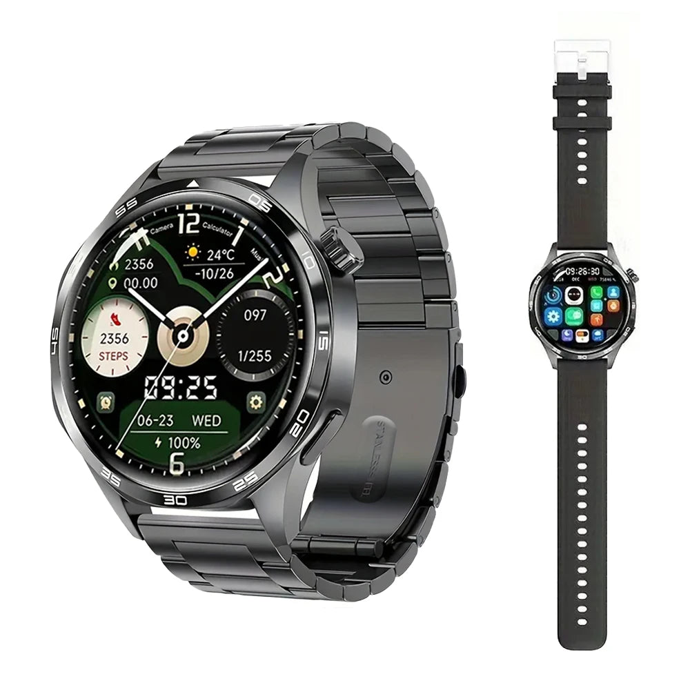 Smart Watches for Men, 1.52" HD AMOLED Fitness Tracker with 110+ Sport Modes, 24/7 Heart Rate Sleep Monitor , IP68 Waterproof Wofashion.xyz