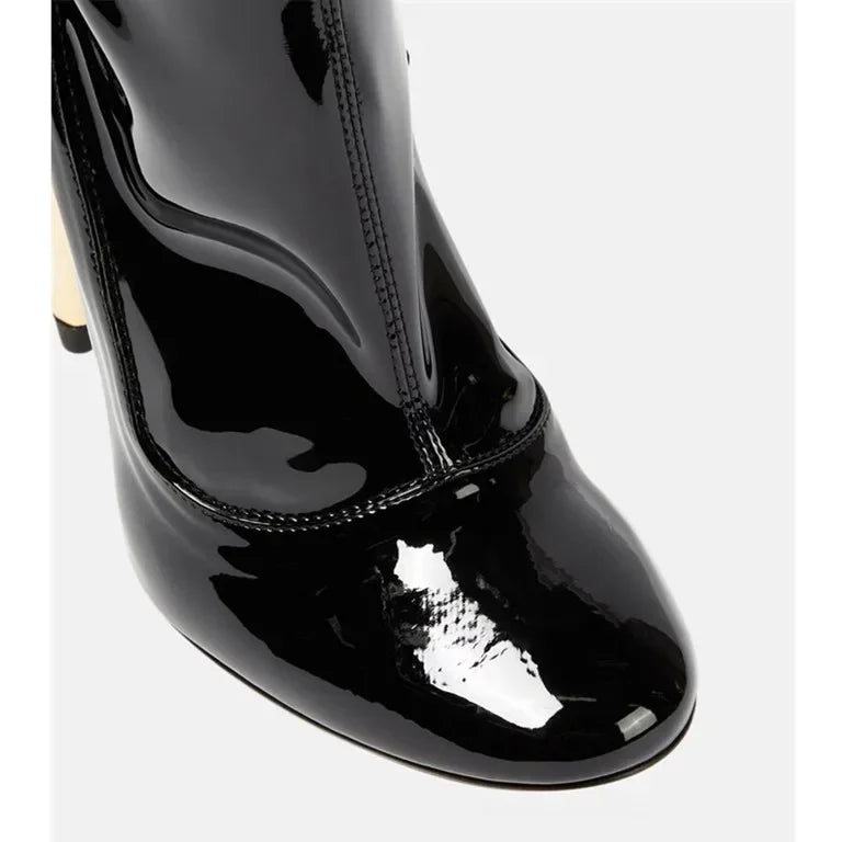 2023 European and American Women's Personalized High Heel Short Boots European and American Sexy Show Boots Banquet Boots