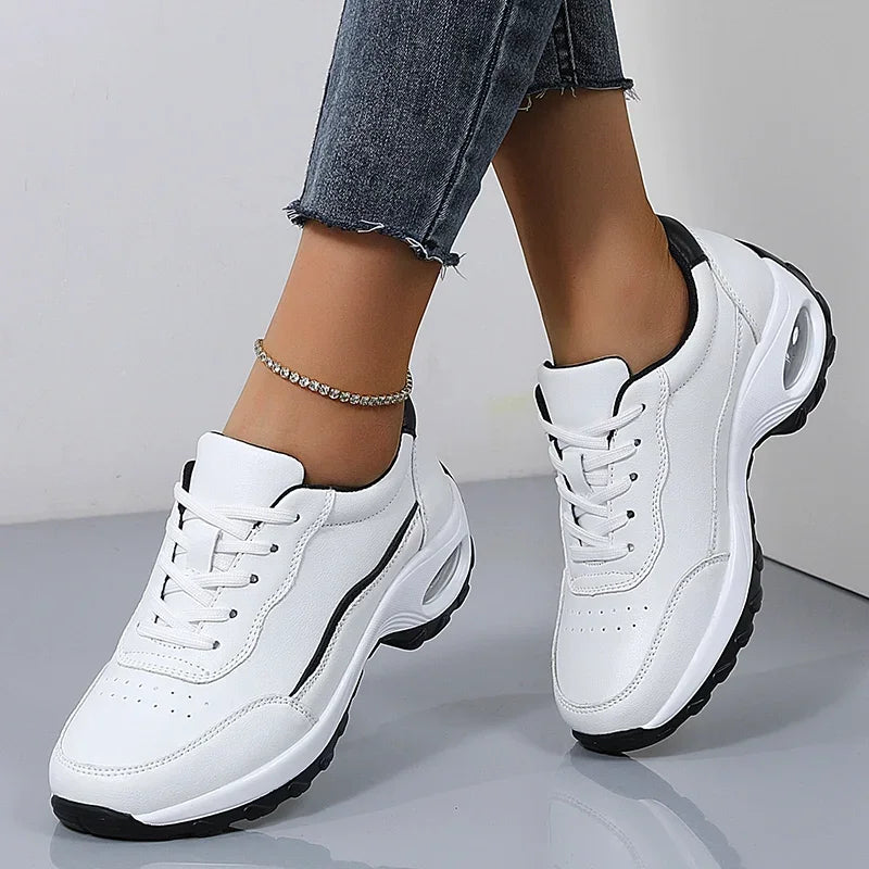 Shoes for Women 2025 Platform Casual Sneakers Designer Brand Luxury Women Walking Shoes Wedges Chunky Hiking Woman Sports Shoes Wofashion.xyz