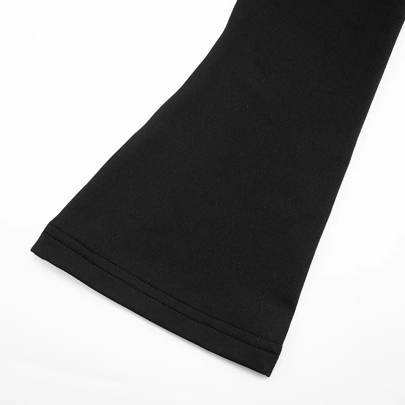 Mozision Lace See Through Long Sleeve Sexy Maxi Dress Women Black Patchwork Hollow Out High Waist Bodycon Club Party Long Dress