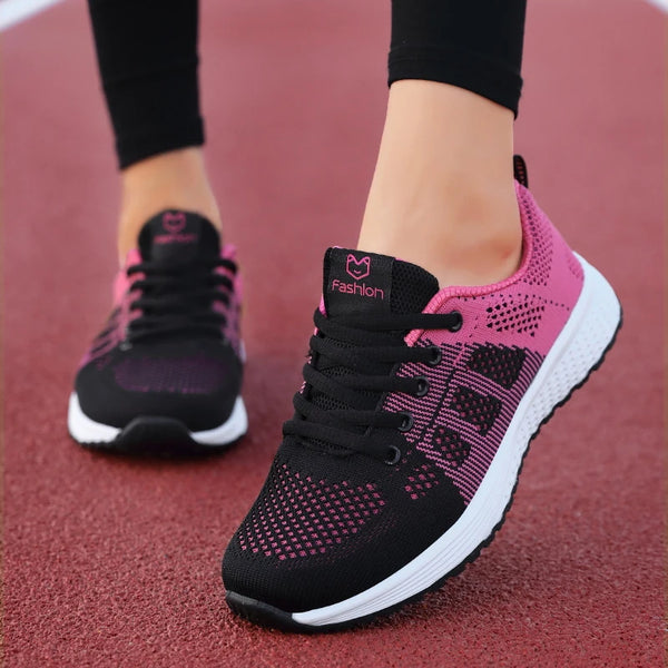 2024 Women Sport Shoes Fashion Platform Sneakers Ladies Spring Winter Flats Running Shoes for Woman Wofashion.xyz