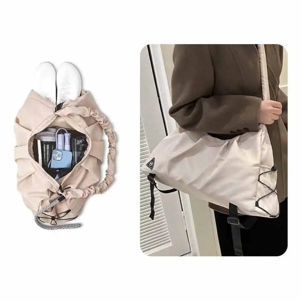 1pcs Gym Bag for Women-Yoga Mat Bag,Women Gifts Travel Duffle Bag with Shoe Compartment Waterproof Foldable Bags for Plane Wofashion.xyz