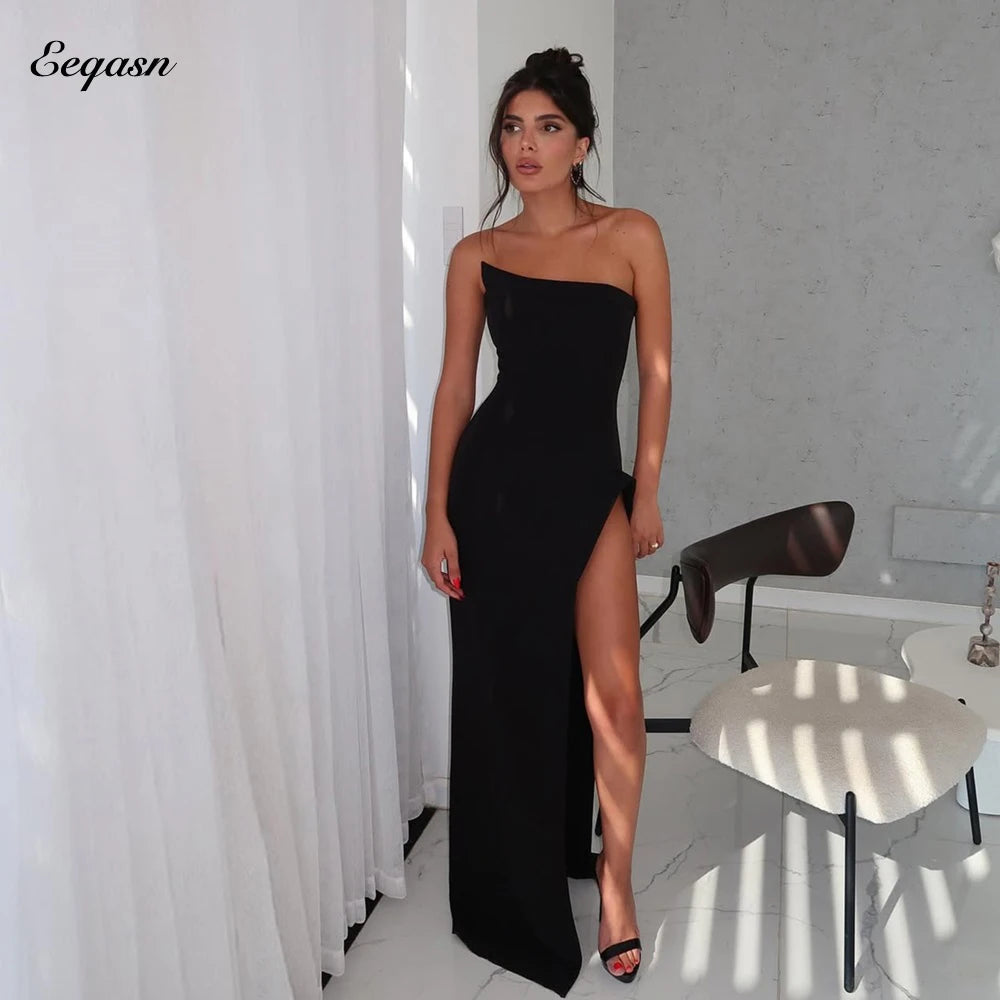 Customized Women's Evening Party Dresses Special Occasion Dress Leg Split Prom Gown Luxury Mermaid New فساتين سهرة 2025 Wofashion.xyz