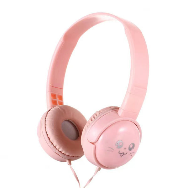 3.5mm Wired Over-ear Headphones Portable Music Earphones for Kids MP4 MP3 Smartphones Laptop Wofashion.xyz