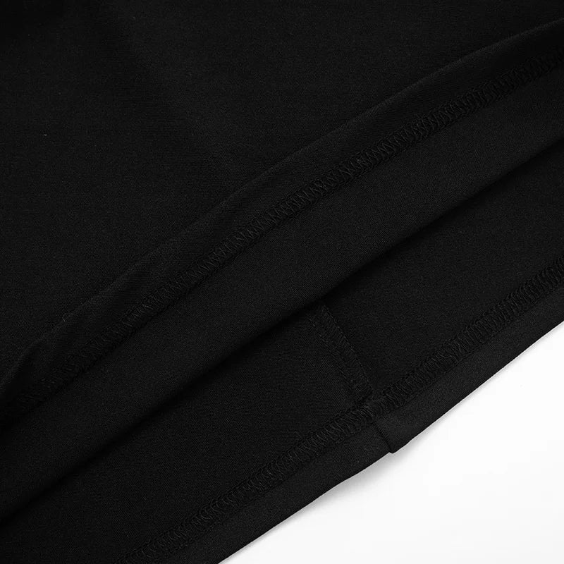 Mozision Hollow Out Long Sleeve Sexy Mini Dress Women Gown Elegant Winter New Half High Collar Metal Buckle Club Party Dresses