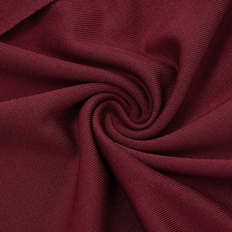 Mozision Long Sleeve Thigh High Split Sexy Maxi Dress Women Gown Elegant O Neck Draped Ruched Bodycon Club Party Long Dresses