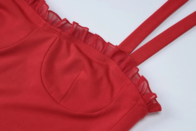 Mozision Elegant Women's Summer New Sexy Backless Solid Slash Neck Dress Slim Fit Waist Camisole Mini Dress Club Party Dress