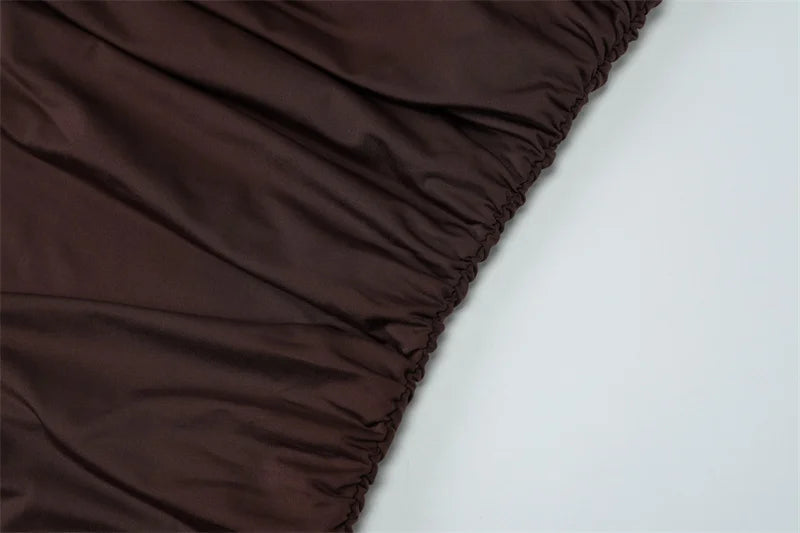 Mozision Oblique Shoulder Split Maxi Dress For Women Sleeveless Slim Fit Elegant Gown Summer Fashion Club Party Long Party Dress