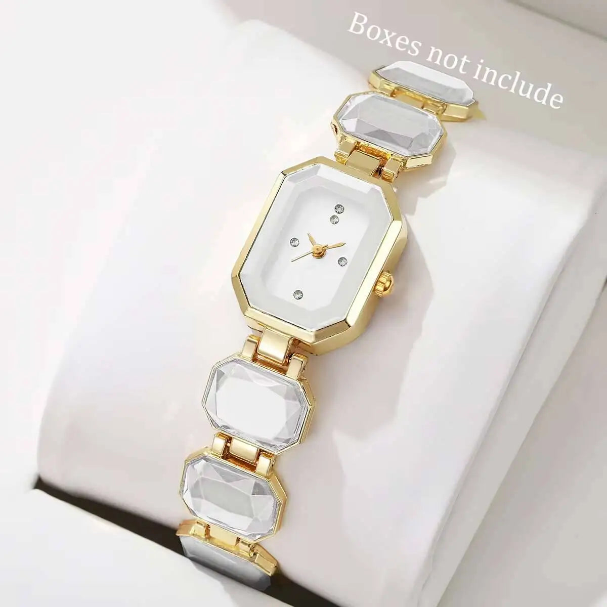 Elegant Women Watches Fashion Rectangle Dial Quartz Wrist Watches Girls Clock Reloj Hombre（Without Box） Wofashion.xyz