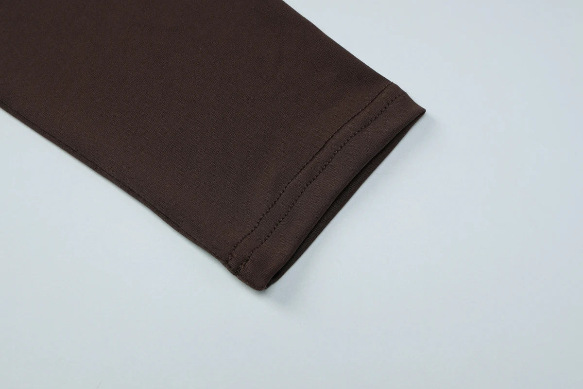 Dulzura Off Shoulder Long Sleeve Backless Ruched Slim Fit Pleated Long Dress Women'S Solid Sexy Dress Clothes Party Club Clothes