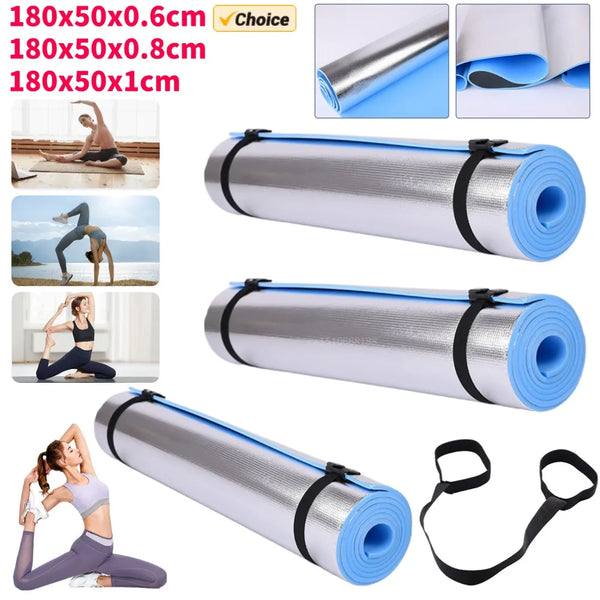 6/8/10MM Thick Yoga Mat Anti-skid Sports Fitness Mat EVA Comfort Foam Yoga Matt for Exercise Yoga and Pilates Gymnastics Mat Wofashion.xyz