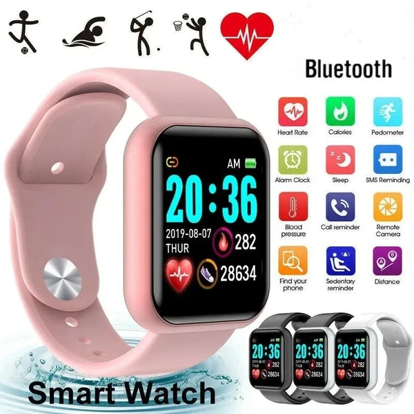 Smart Watch For Women Men Wristwatch Bluetooth Connected Phone Player Music Fitness Sport Bracelet Sleep Monitor Digital Watches Wofashion.xyz