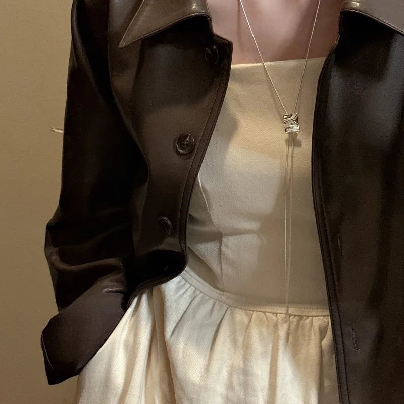 925 Sterling Silver Necklace For Women Adjustable Tassel Adjustable Necklace O-Chain Choker Necklaces Birthday Gift Chocker