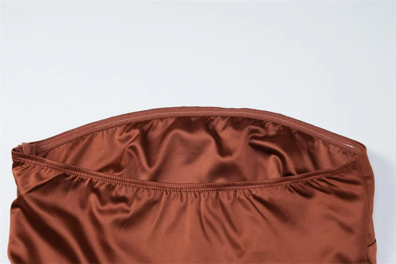 Mozision Off-shoulder Strapless Sexy Maxi Dress Women Gown Elegant Scarf Collar Sleeveless Backless Bodycon Club Party Dress