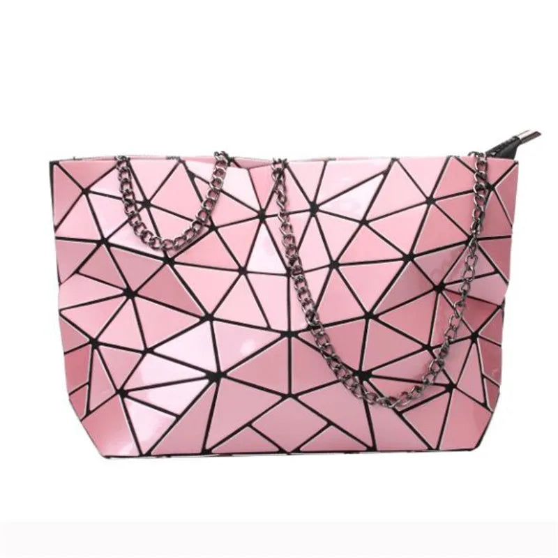 Handbags Bags For Women 2025 Designer Luxury Tote Bucket Bag Fashion Geometric Crossbody Shoulder Messenger Hand Bag Silver