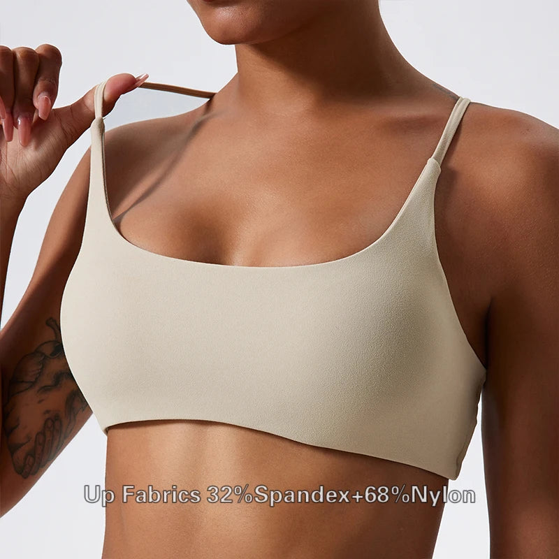 Comfort Sexy Sports Bra Gym Top Women Training Yoga Clothes Stretch Women Sports Underwear Fitness Workout Back Cross Yoga Bra