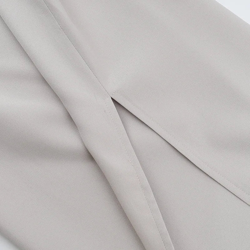 NIDANSSI Beading Split Evening Club Party Dress Women Robes Backless Elegant Sexy Dress Bodycon Midi Long Summer Dress Vestidos