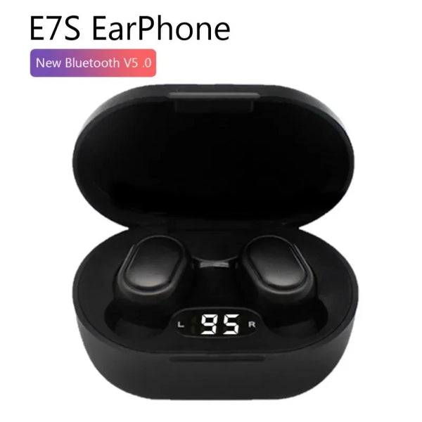 E7S TWS Wireless Headphones Bluetooth Earphone Control Sport Headset Waterproof Microphone Music Earphone Work On All Smartphone Wofashion.xyz