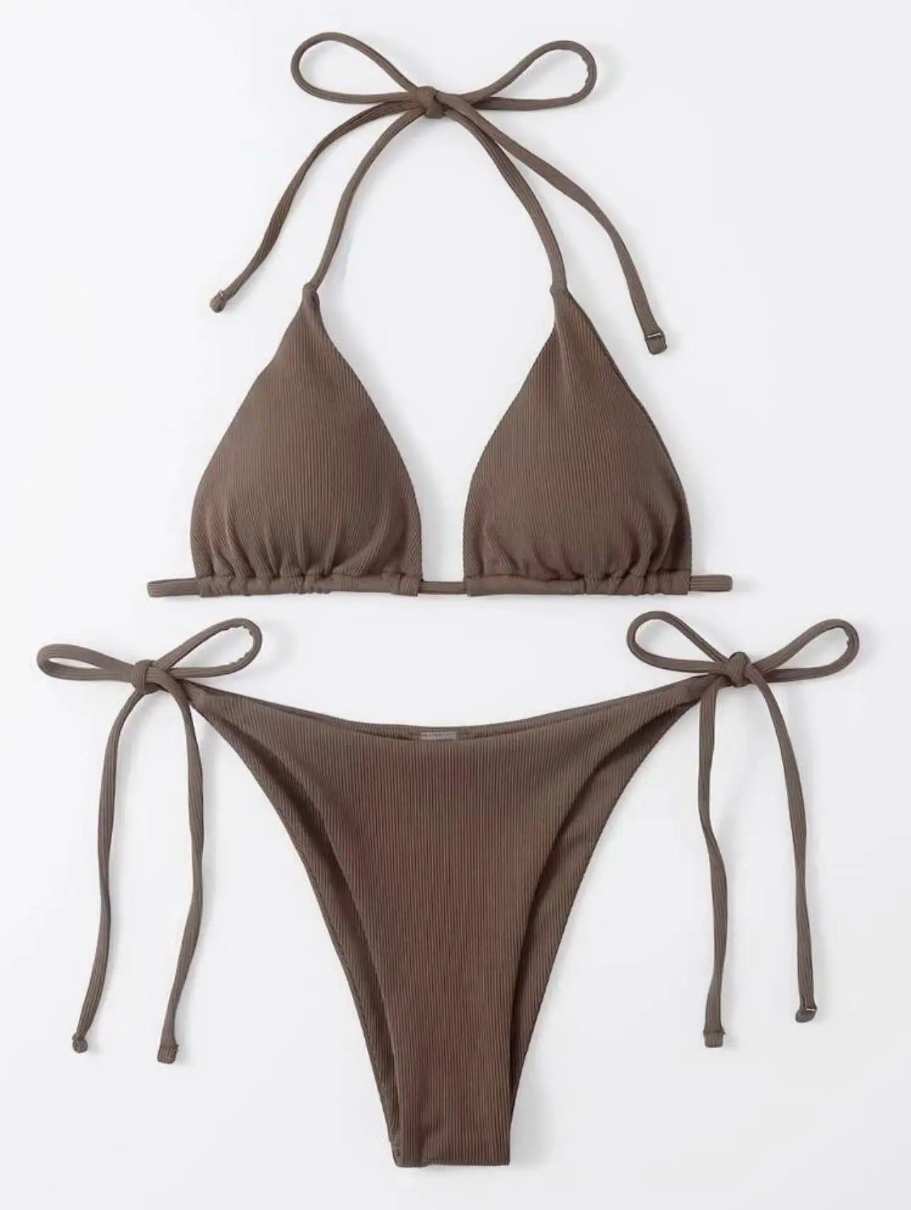 New Sexy Three-point Small Pit Split Swimsuit Bikini