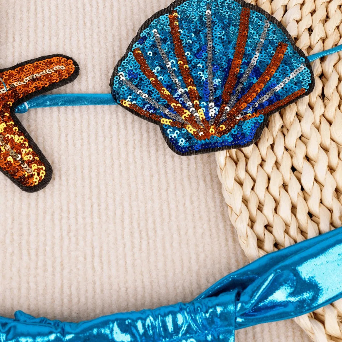 Women's sexy split swimsuit shell starfish bikini high-end suit swimsuit