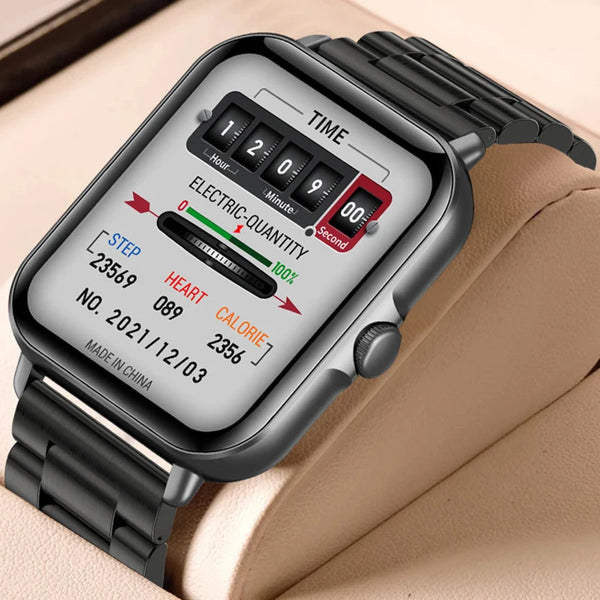 2025 2.01'' Smart Watch Bluetooth Call Play Music Smartwatch Fitness Clock Sport Waterproof Watches for Men Women iPhone Android Wofashion.xyz