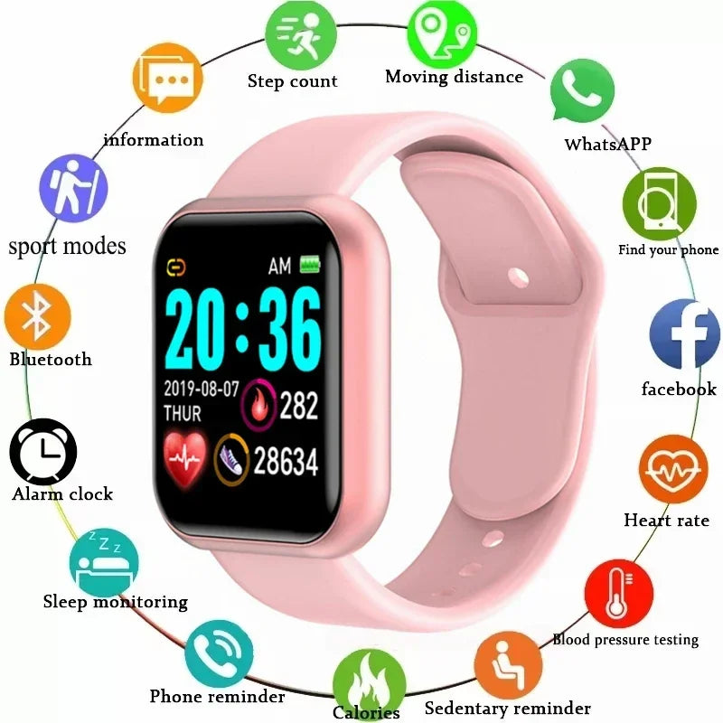 Multifunctional smart watch for men and women,bluetooth connected phone,music,fitness sports bracelet,sleep monitor,smartwatch Wofashion.xyz