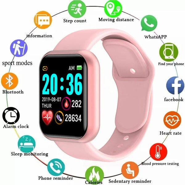 Multifunctional smart watch for men and women,bluetooth connected phone,music,fitness sports bracelet,sleep monitor,smartwatch Wofashion.xyz