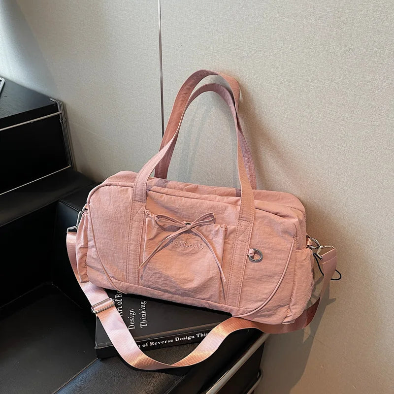 Women's Fitness Handbag Gym Sport Dry Wet Tote Bag Large Capacity Shoulder Portable Luggage Bag Travel Storage Crossbody Bag Wofashion.xyz